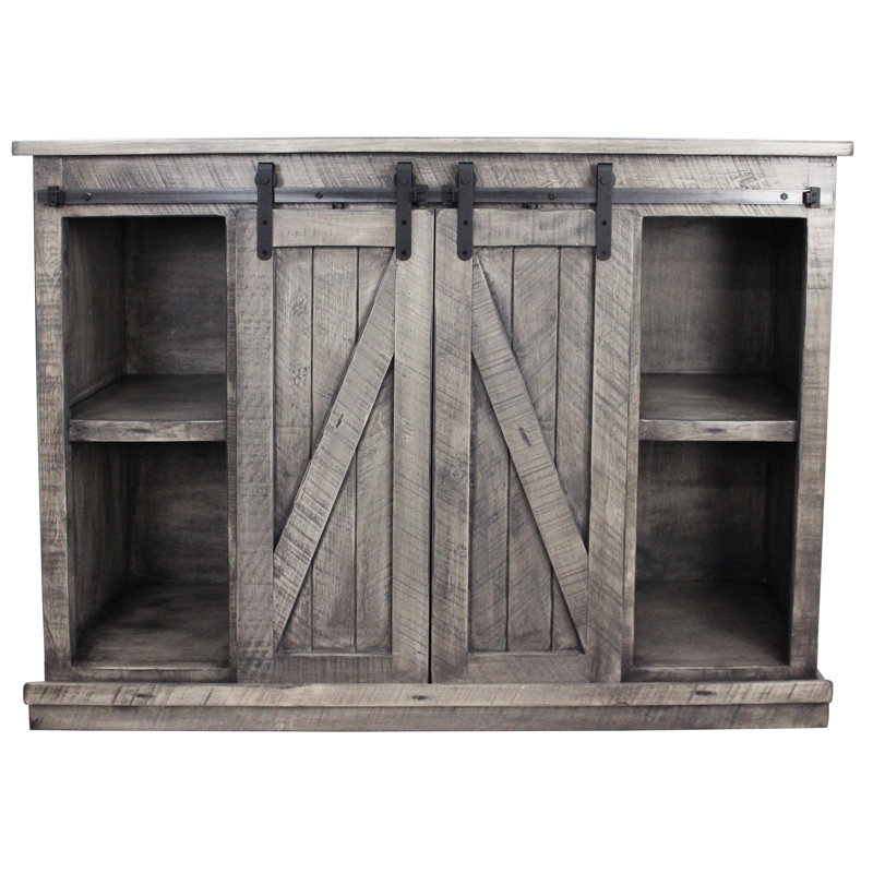 Kassandra Unfinished TV Stand for TVs up to 60", Yellow