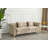 Upholstered Sofa With Metal Legs-120559547