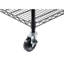 48" W x 18" D x 77" H 6 Tier Wire Shelving with Wheels-283684354