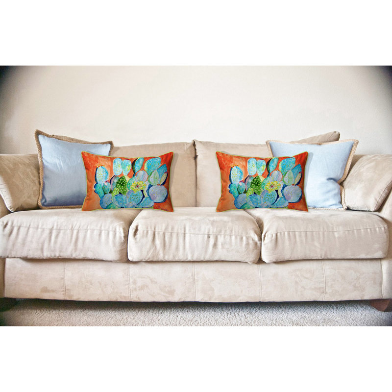 Cactus II Outdoor Rectangular Pillow Cover & Insert, 16" x 20"