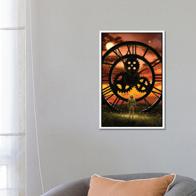 Time by Nicebleed - Print on Canvas
