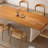 Solid wood ash simple dining table-24228867-24228868