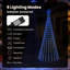 LED Christmas Tree Steel Black Artificial Christmas Tree Metal Frame-954824721-954824723