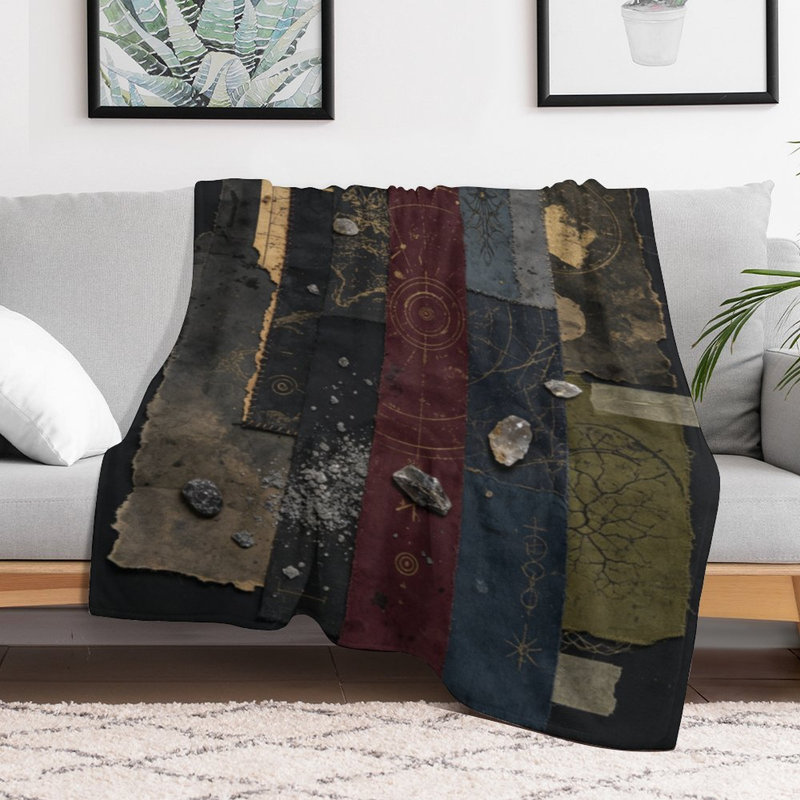 Jeté antique en flanelle de luxe, couverture douce et chaude pour le canapé-lit du salon, 60 x 80 po