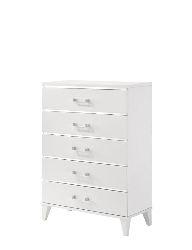 16'' W 3 - Drawer Dresser, Black