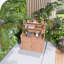 Banc de jardin en pot de 65 po de hauteur, avec tablette de rangement, tiroir et armoire, 2 dispositifs anti-chute, facile à installer