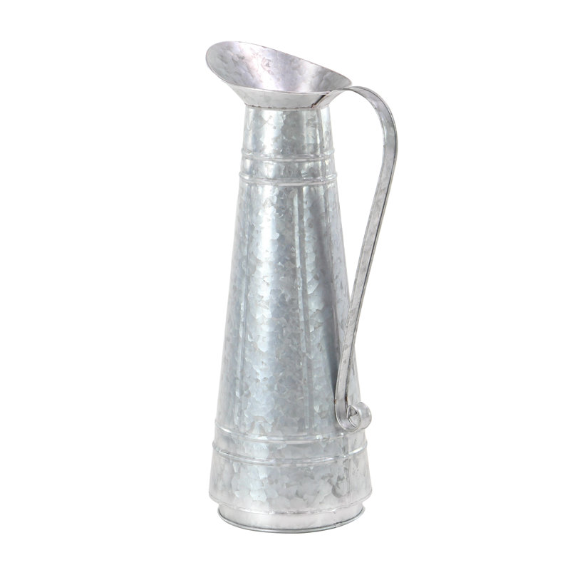 Pot à fleurs d'intérieur et d'extérieur en argent 1 pièce Sheneza