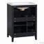 24" Black Bathroom Vanity with Sink, Adjustable Shelvesb-112498573