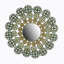 Miroir rond en fer