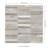 Orsena Stack 12 in. x 12 in. Polished Marble Mosaic Floor and Wall Tile