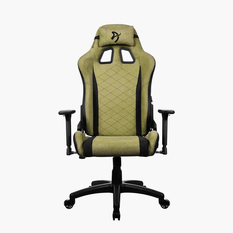Arozzi Avanti Soft Fabric Office & Gaming Chair - Moss Green, Green