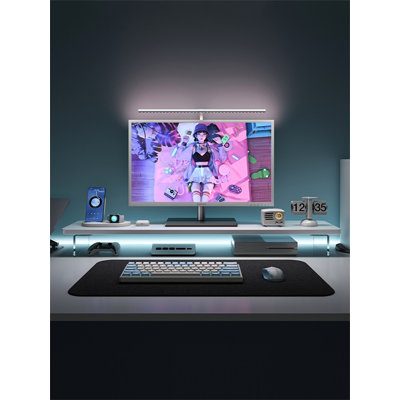 Deshaune Plastic Monitor Stand