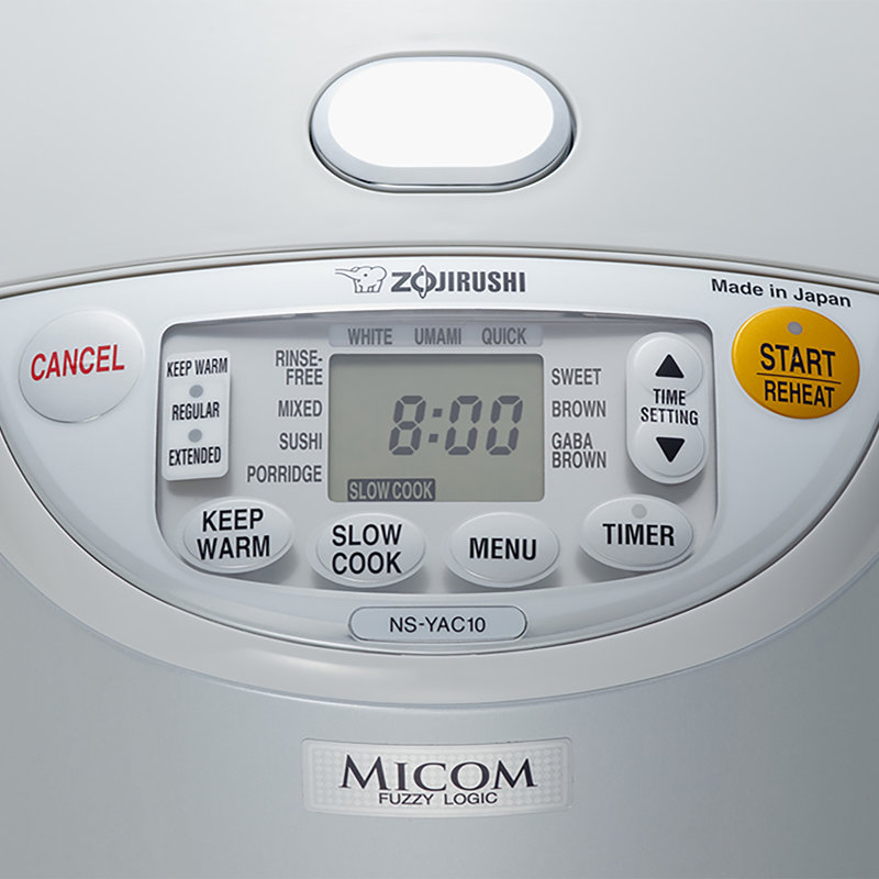 Zojirushi Umami Micom Rice Cooker & Warmer, Pearl White, Made in Japan, 5.5 Cup