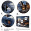«European Winter City By Night - Winter Landscape», art mural-1411873788-1411873676