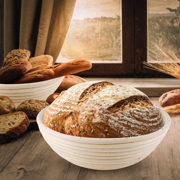 Goodwish 4.72'' x 9.84'' Rattan Bread Pan