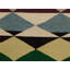 Geometric Area Rug in Gray/Beige