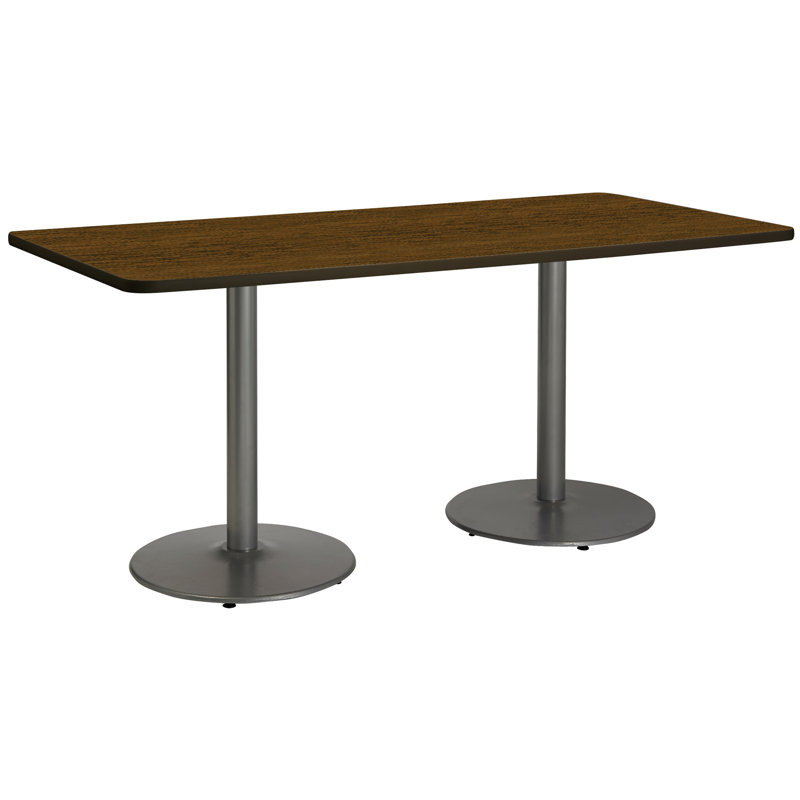 Table de salle de repos 72 "L, Noyer, H 29 po x l 36 po x L 72 po