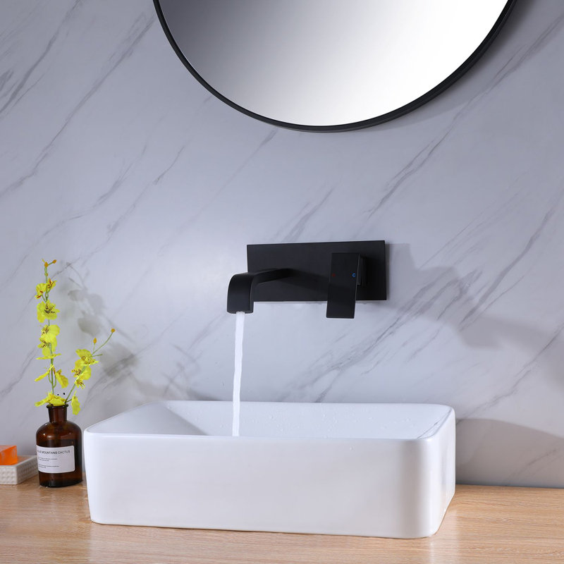 Wall Mounted Optional Single-handle Bathroom Faucet