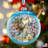 5.5'' Glass Holiday Shaped Ornament