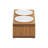 Teamson Pets Elevated 2- Dish Pet Feeder