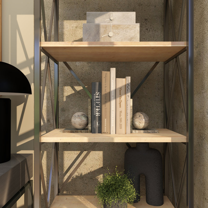 Serre-livres Orb, Gris