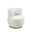 Alphonsine Upholstered Swivel Barrel Chair-91568503