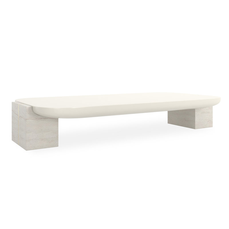 Caracole Stone Cocktail Table