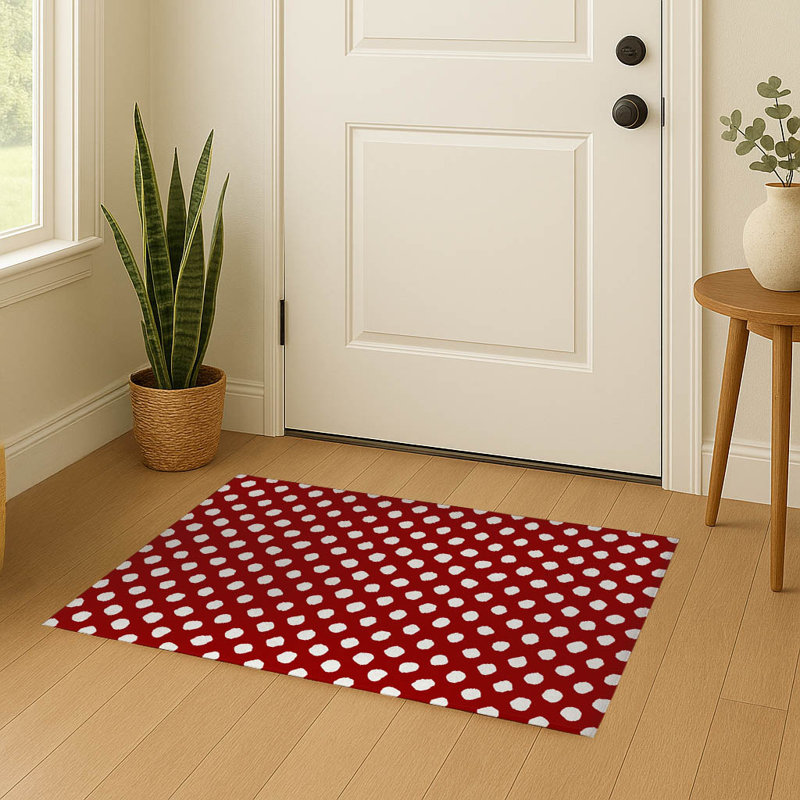 Paillasson Large Large, Rouge canneberge, L 84 po x L 60 po