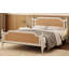 Structure de lit en rotin de style traditionnel, aucun sommier nécessaire-1391877452