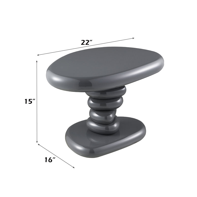 Table de bout Charlene, H 15 po x L 22 po x l 16 po