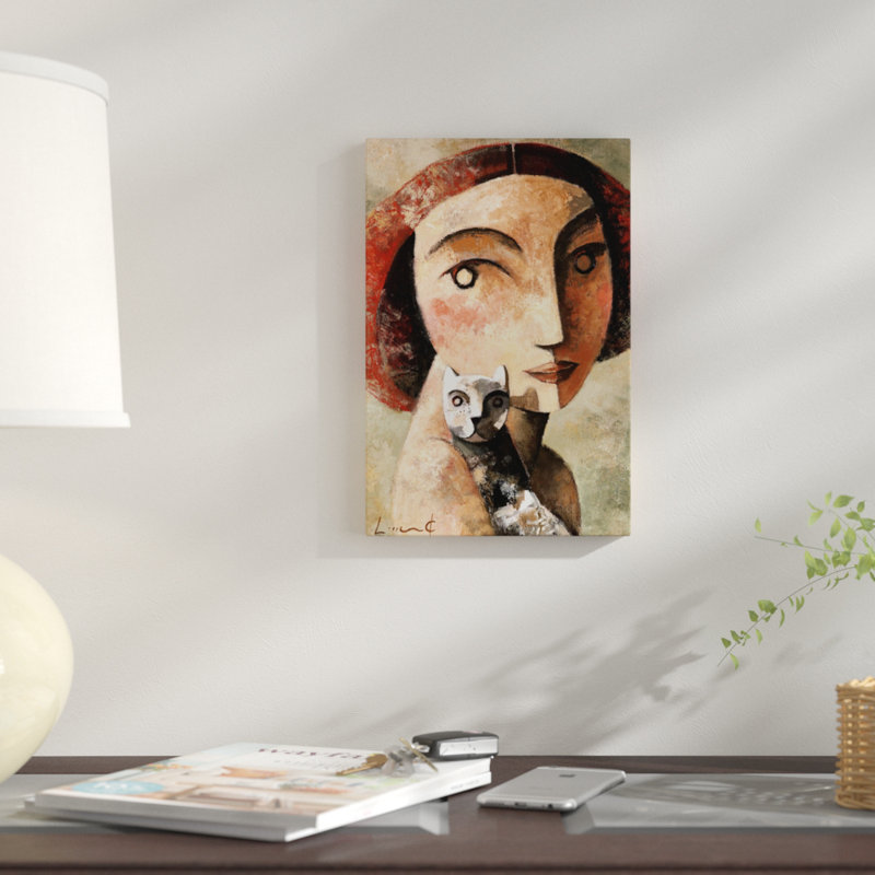 Mirame par Didier Lourenco - reproduction d'art sur toile tendue, H 26 po x l 18 po x P 1,5 po, Toile tendue, Pas de tapis