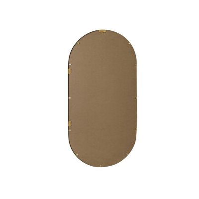 Elington Metal Oval Mirror