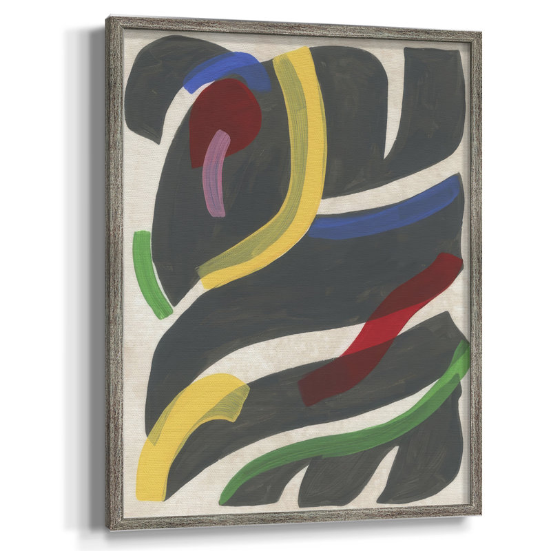 Reproduction encadrée Canasta III - bois massif, H 30 po x l 24 po