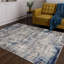 Glosco Abstract Splash Blue/Grey Area Rug-109917483