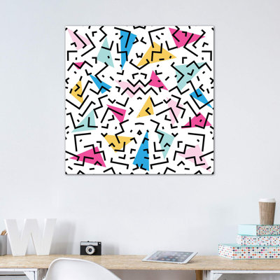 " 90'S Dizzy Funky Colorful Pattern " by Tobias Fonseca