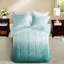Ensemble de literie à poils longs en polyester Ultimate Comfort Aqua