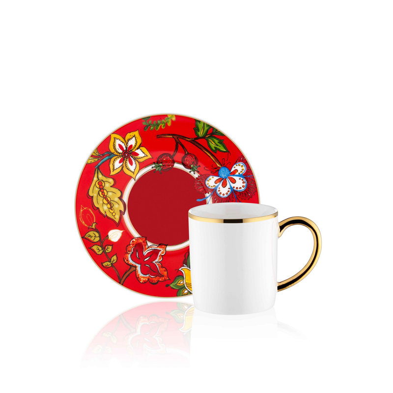 Ensemble de 12 tasses à café Lenkerville