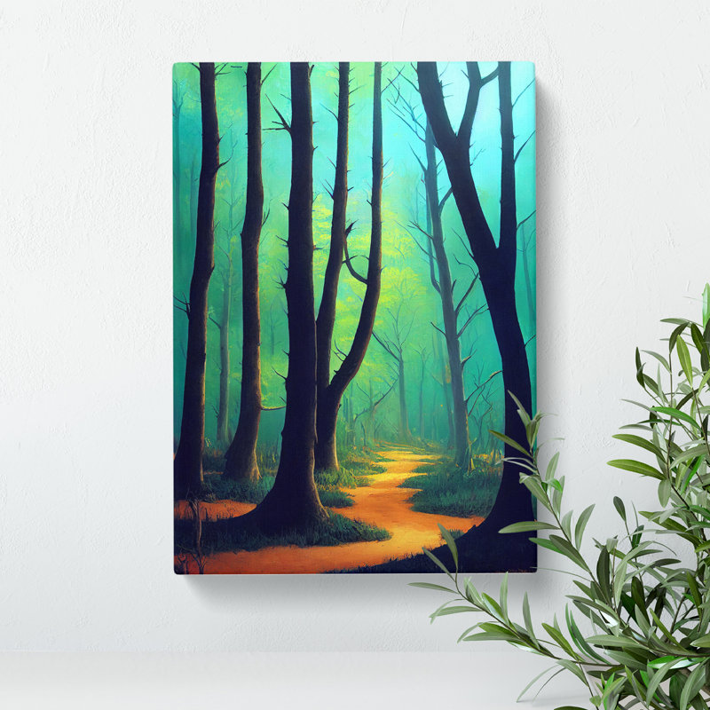 Beautiful Forest, 50cm H x 35cm W x 3cm D