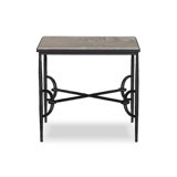 Babylon Small End Table-Lunar Marble