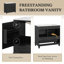 Meuble-lavabo de salle de bain avec lavabo en céramique-847490419-847490423