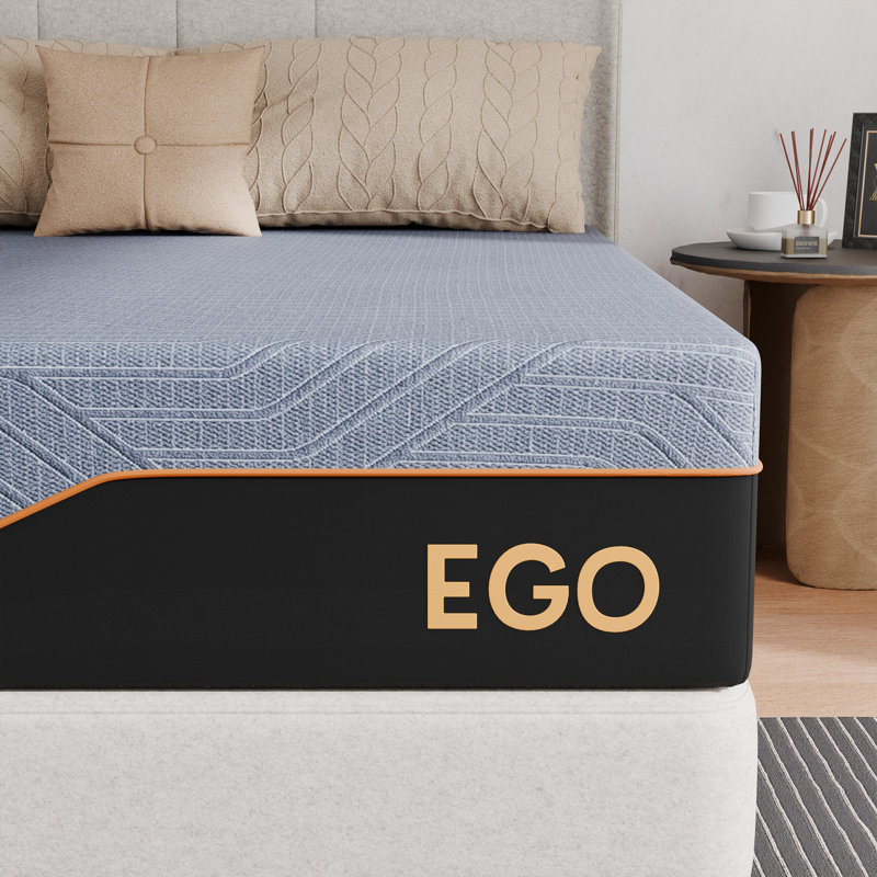  Matelas en mousse à mémoire de forme mi-ferme 14 po, Grand lit