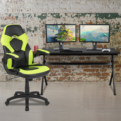 Bridesdale Gaming Desk and Chair Set
