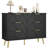 100cm W 6 - Drawer Chest of Drawers，Modern Tallboy Chest-1347434707