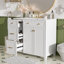 Meuble-lavabo 36 po avec lavabo en céramique-117168888