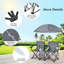 Chaise de pique-nique portable pliante double avec parasol amovible-669799337