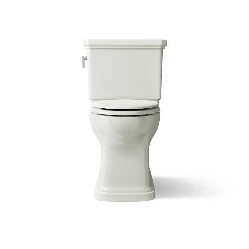 Toilette allongée deux pièces avec siphon à jupe Claude par Studio McGee, 1,6 Gpf, Dune, Gauche