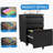 Three Drawer Mobile File Cabinet With Lock For Home Office, Ideal For Organizing Letters, Legal And A4 Documents, Fully Assembled