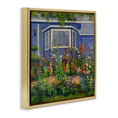 Art mural sur toile flottante encadrée Country Cottage par Alexi Fine