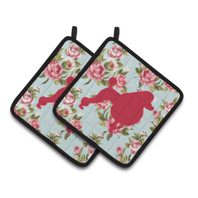 Winston Porter Floral Polyester Potholder