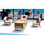 Noida Outdoor 6 - Piece Conversation Set